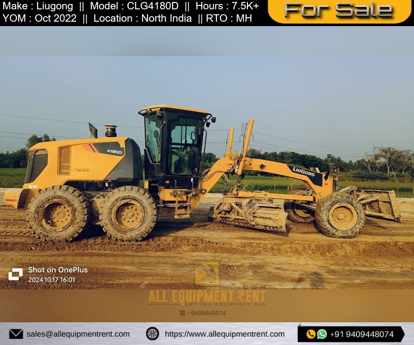 MH Registered Liugong CLG 4180D Oct 2022 Available for Sale